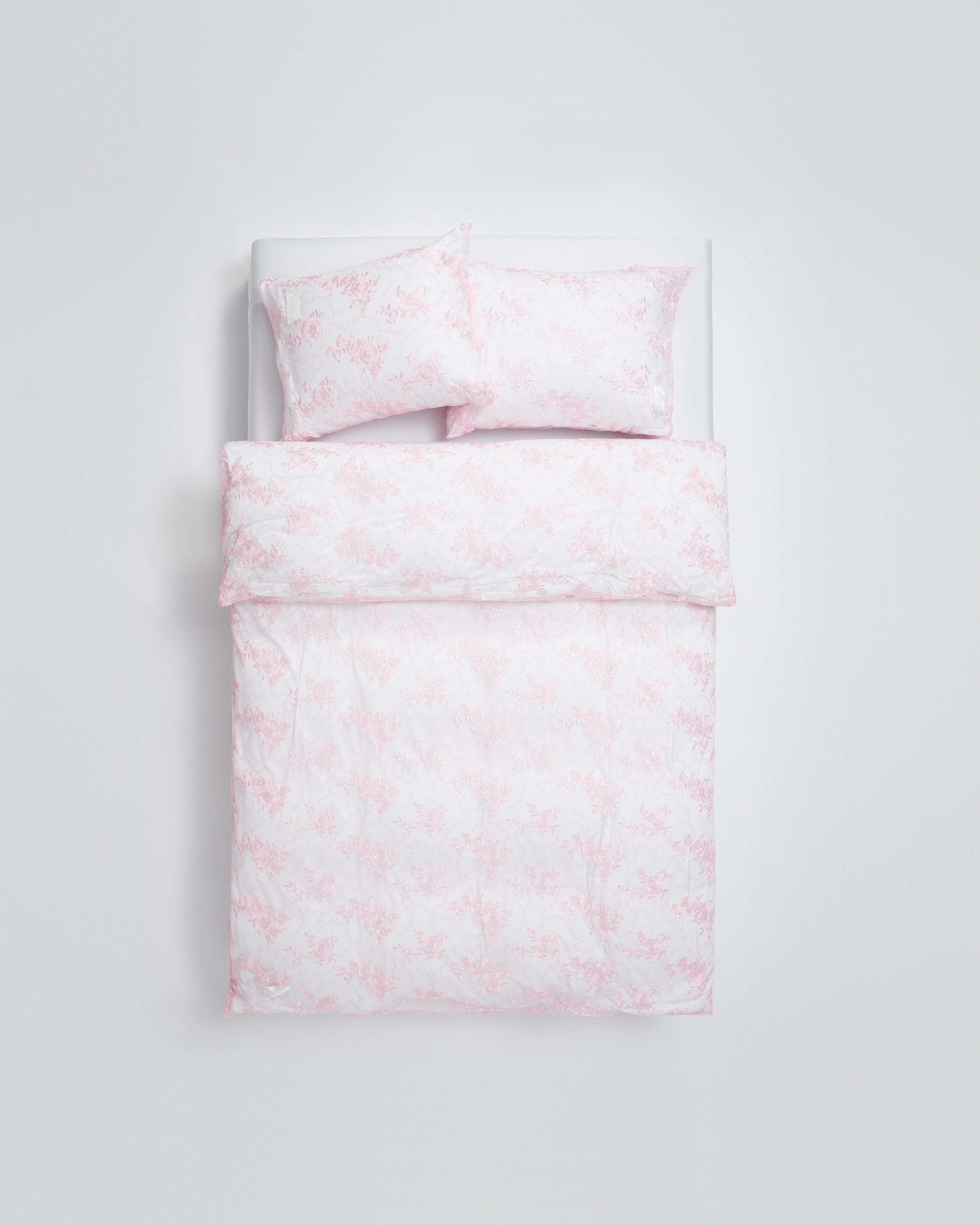 Rose duvet cover | Pink Lace